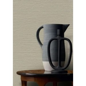 Casamance|Tapete Naturfasern Imitation Raffia braun-schwarz|Raffiaimitation 2
