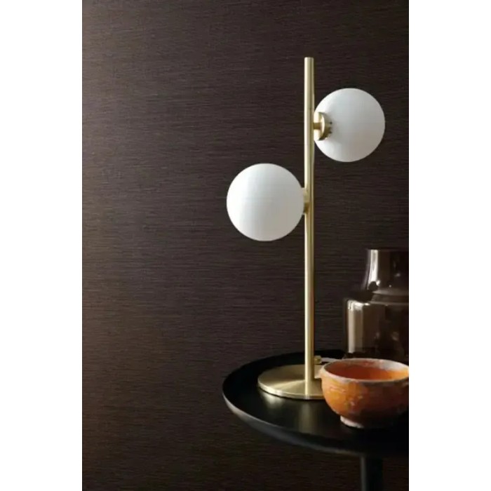 Casamance|Wallpaper natural fibers imitation raffia brown and black|Raffia Imitation