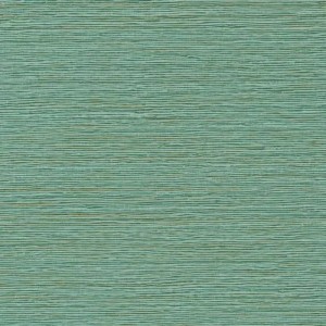 Caselio|Papier peint en fibres naturelles de sisal vert|Imitation Raphia
