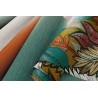 Casamance|Wallpaper natural fibers imitation raffia turquoise|Raffia Imitation
