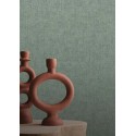 Casamance|Tapete Naturfasern Imitation Raffia tiefgrün|Raffiaimitation