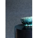 Casamance|Tapete Naturfasern Imitation Raffia blau|Raffiaimitation