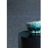Casamance|Tapete Naturfasern Imitation Raffia blau|Raffiaimitation