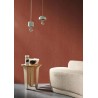 Casamance|Tapete Naturfasern Imitation Raffia terrakotta-rot|Tapeten