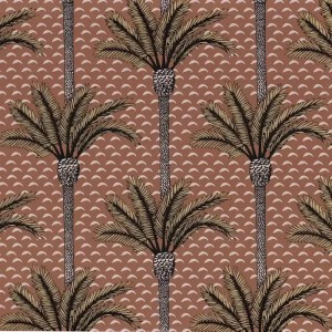 Casamance|Wallpaper tropical water green with exotic Ginkgo leaves|High-End