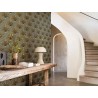 Casamance|Tropische Tapete Palmen khaki-braun|Art Deco