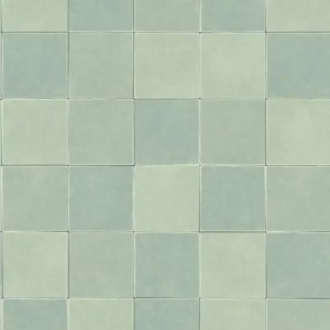 Rasch|Papel pintado azulejo gris tipo mosaico|Imitacion Azulejos