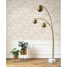 Casadeco|Art Deco style flying birds wallpaper|Art Deco