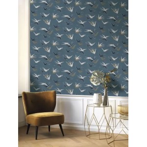 Casadeco|Figurative wallpaper with pastel tone people, vintage style|Figurative 2