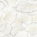 Casadeco|Papier peint Art Déco élégant avec éventails iridescents|Art Déco
