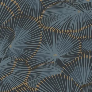 Papeldecor|Wunderschöne Tapete florales Aquarell Blätter Grün|Tapeten