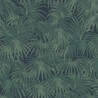 Casadeco|Papier peint feuilles de palmier vertes style tropical|Tropical