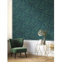 Casadeco|Green palm leaf wallpaper in tropical style|Tropical