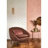 Casadeco|Art-Déco-Tapete in Beige und Weiß mit abgerundeten Formen|Art Deco