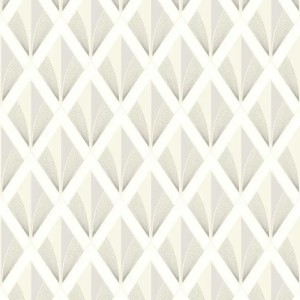 Casamance|Wallpaper geometric rhombus gold metallic shine|Rhombus
