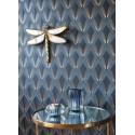 Casadeco|Modern Art Deco style wallpaper with 3D diamonds|Rhombus