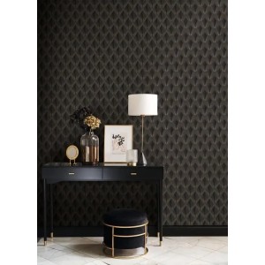 Versace|Wallpaper Versace floral classic gold metallic|Wallpaper 2