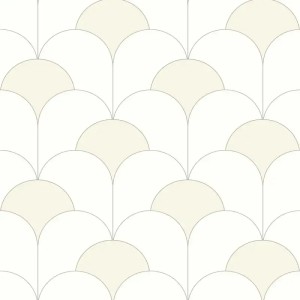 Caselio|Wallpaper with pistachio green linen effect texture|Wallpaper