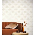 Casadeco|Papier peint élégant avec arcs métallisés style Art Déco|Art Déco
