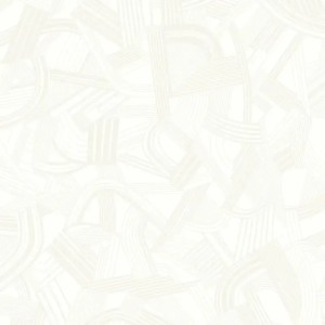 Casadeco|Papel pintado Art Deco blanco y negro con arpas y partituras|Art Deco