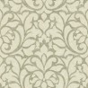 Casadeco|Papier peint style damas vert clair|Papier Peint