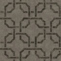 Casadeco|Modern wallpaper with dark toned geometric curved shapes|Wallpaper
