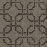 Casadeco|Modern wallpaper with dark toned geometric curved shapes|Wallpaper