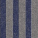 Casadeco|Blau-grau gestreifte Tapete im klassischen englischen Stil|Tapeten