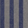 Casadeco|Papier peint rayures bleues et grises style anglais classique|Papier Peint