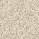 Casadeco|Papier peint floral feuilles de saule marron|Papier Peint