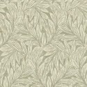 Casadeco|Papier peint floral avec motif de feuilles vertes|Papier Peint