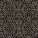 Casadeco|Papier peint style damas classique noir|Papier Peint