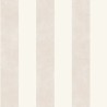 Casadeco|Wide beige textile-effect striped wallpaper|Stripes