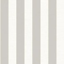 Casadeco|Brown linen-effect striped wallpaper|Stripes