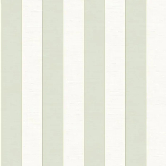 Casadeco|Papel Pintado rayas verde efecto lino|Rayas