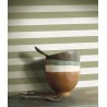 Casadeco|Papel Pintado rayas marineras verde|Rayas