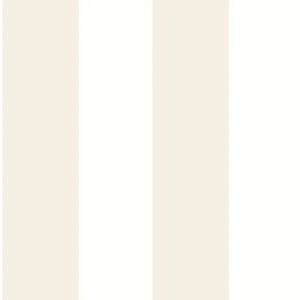 Caselio|Papier peint rayures étroites blanc et beige scandinave|Rayures