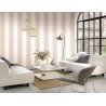 Casadeco|Tapete breite sandbeige Streifen|Streifen