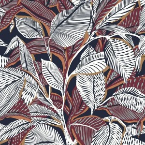 Casamance|Papier peint uni vert style textile naturel|Papier Peint