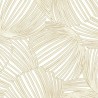 Casadeco|Papier peint floral élégant beige rehaussé d’un effet brillant|Papier Peint