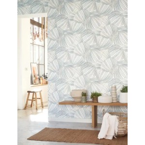 Casadeco|Papier peint floral élégant beige rehaussé d’un effet brillant|Papier Peint 2