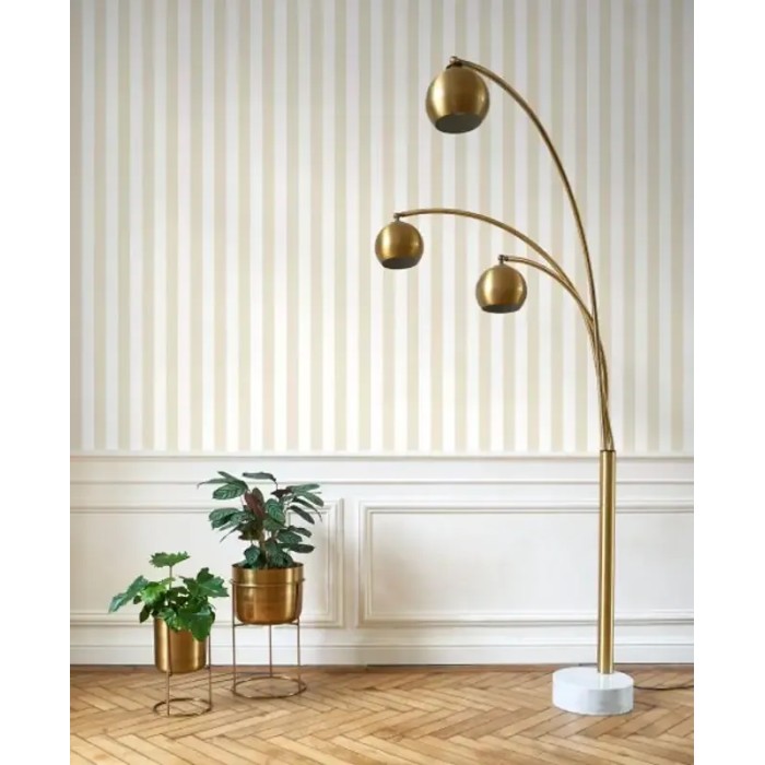 Casadeco|Narrow striped wallpaper, ideal for hallway or living room|Stripes