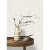 Casadeco|Papier peint minimaliste avec rayures en relief modernes tons clairs|Imitation Raphia