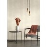 Casadeco|Grey concrete wallpaper with brown hues in modern style|Concrete Imitation