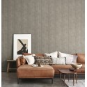 Casadeco|Papel pintado hormigón gris pardo para salón y espacios modernos|Imitacion Hormigón