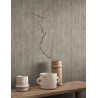 Casadeco|Taupe grey concrete wallpaper for living room and modern spaces|Concrete Imitation