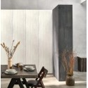 Casadeco|Papier peint style moderne effet quartz d’agate blanc|Imitation Pierre