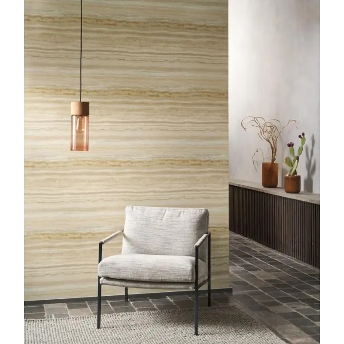 Papel pintado estilo contemporáneo efecto cuarzo de ágata - Casadeco Minerals 88079404