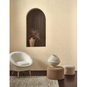 Casadeco|Brown terracotta lime stucco effect wallpaper|Stucco Imitation 2