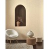 Casadeco|Timeless and elegant beige plaster effect wallpaper|Stucco Imitation